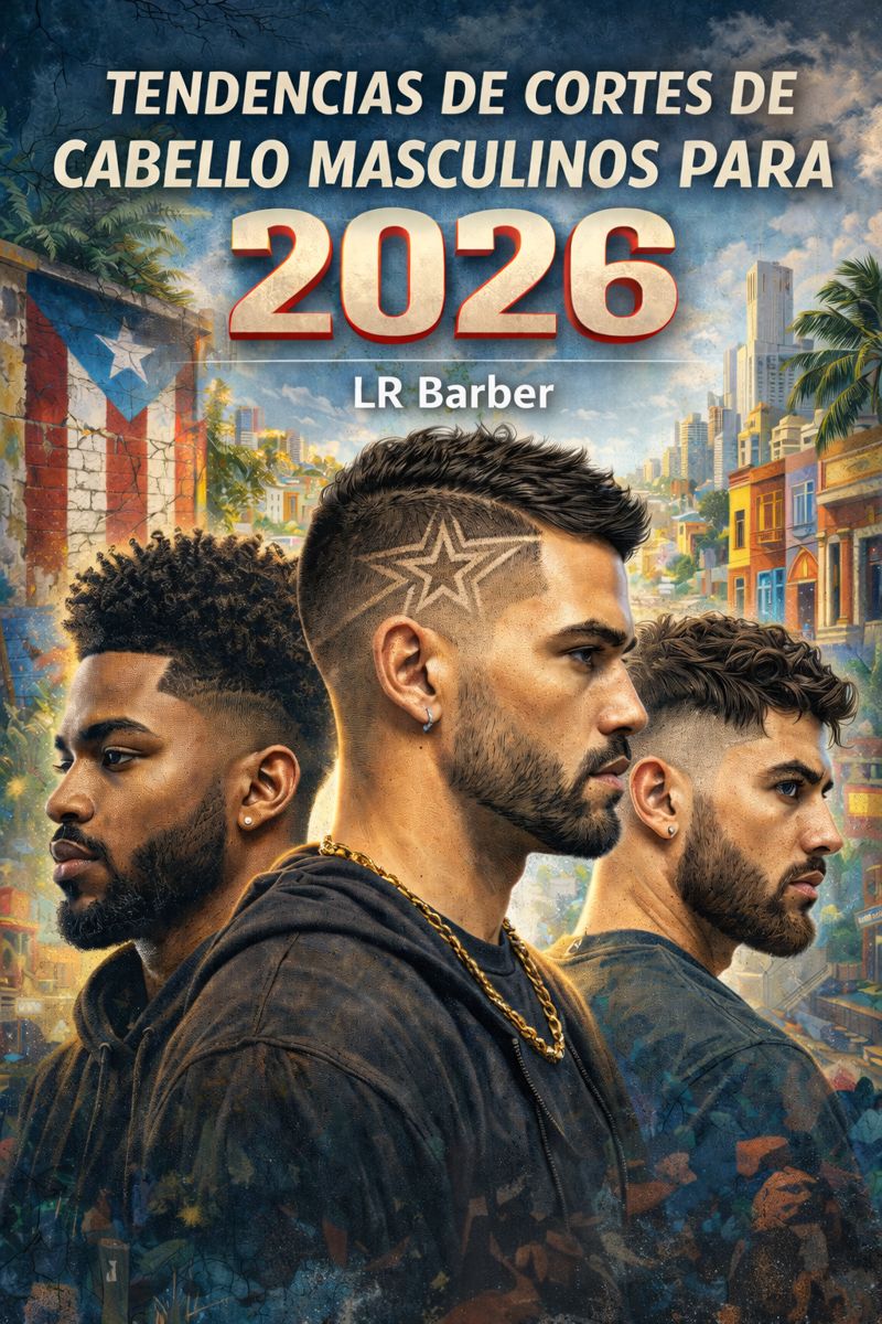 Tendencias de Cortes de Cabello para Hombres para 2026: Estilos que Conectan con la Cultura Urbana